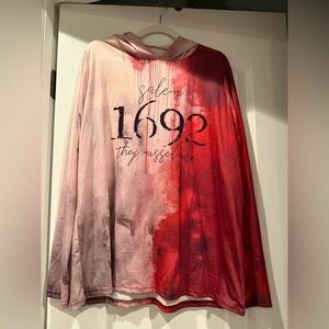 Salem 1692 Graphic Hoodie NWOT